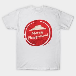 Cosplay Parody Pizza Hut Vintage Music Lovers - marcy playgorund T-Shirt